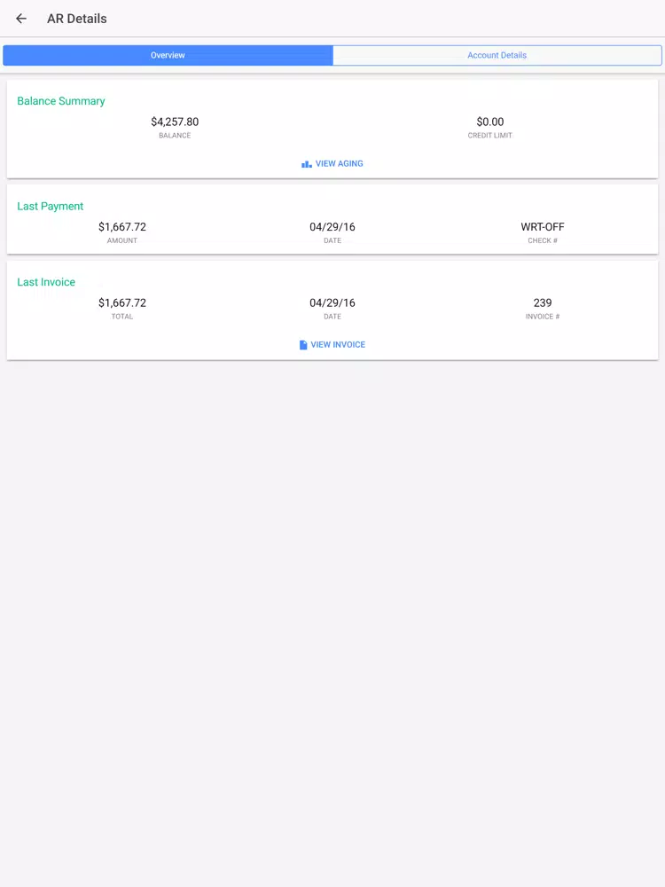 CFS Mobile iPad 应用截图