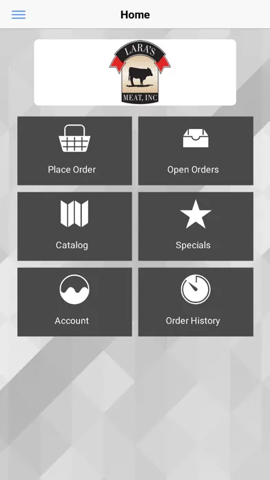 Captures d'écran de Lara’s Meat Ordering System