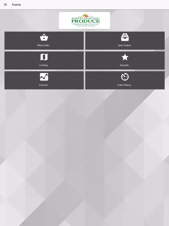 Robert Erneston Produce App iPad  Screenshots