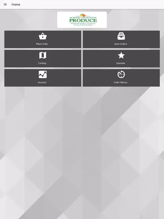 Robert Erneston Produce App iPad 应用截图