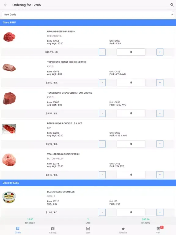 Robert Erneston Produce App iPad 应用截图