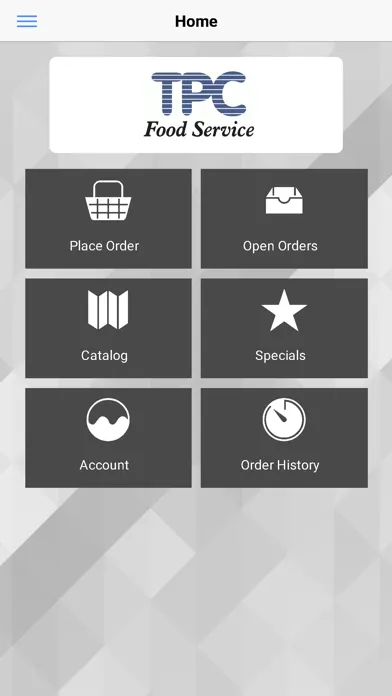 Скриншоты TPC Food Service Online
