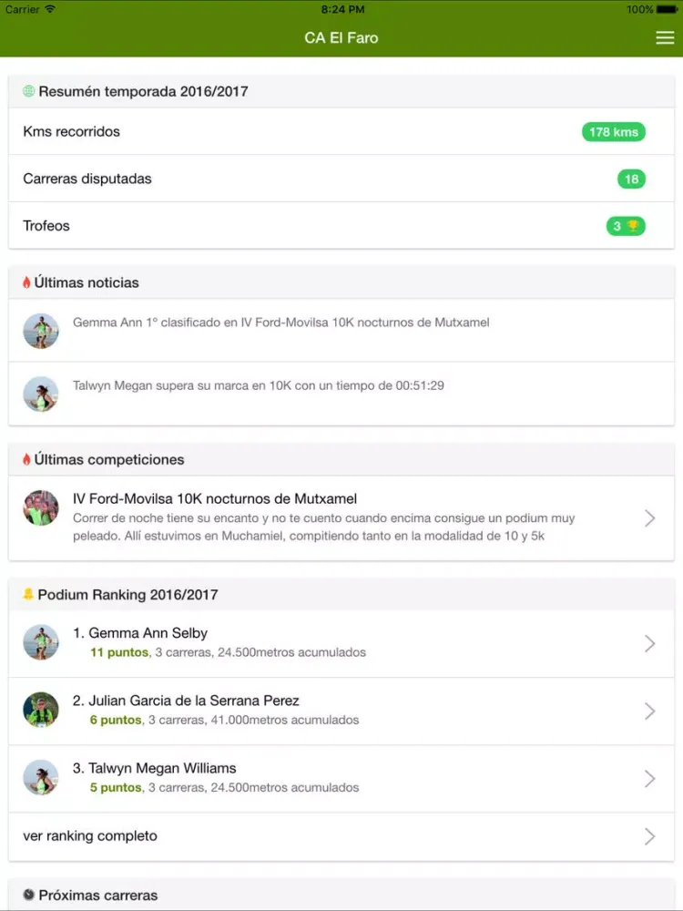 CA El Faro iPad  سکرین شاٹس