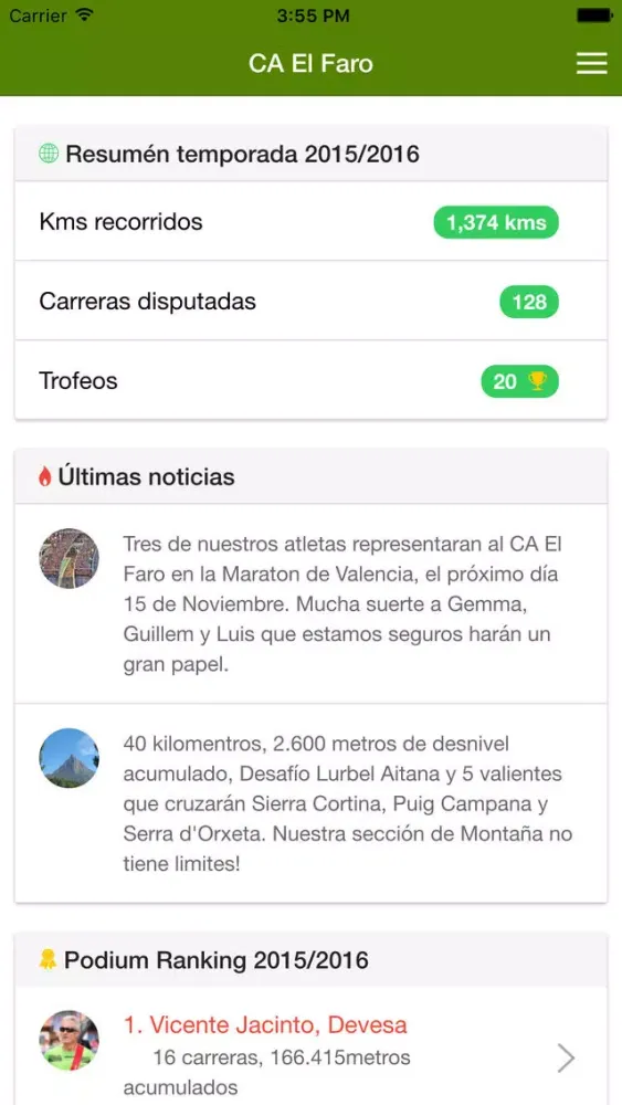 CA El Faro سکرین شاٹس