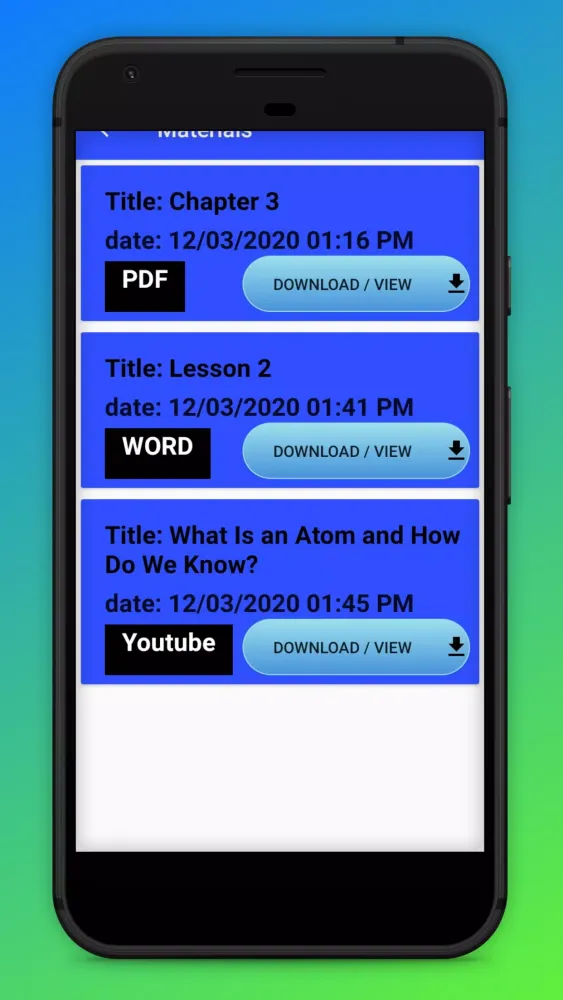 Capturas de pantalla de eSchool Lebanon