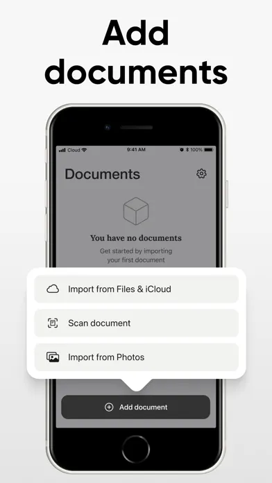 Tangkapan layar eSign App: Sign PDF Documents