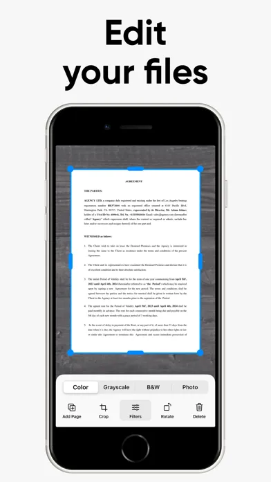 Tangkapan layar eSign App: Sign PDF Documents