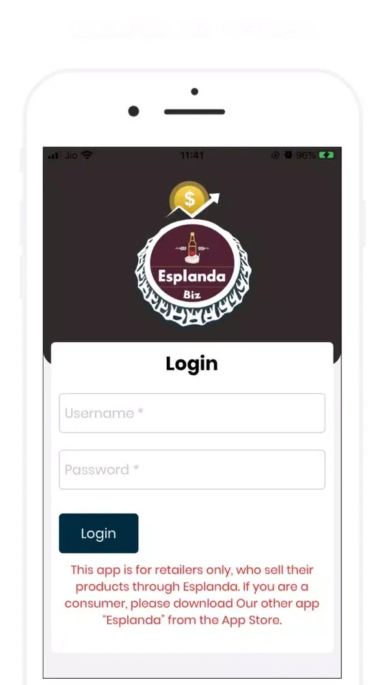 Screenshot di Esplanda For Retailers