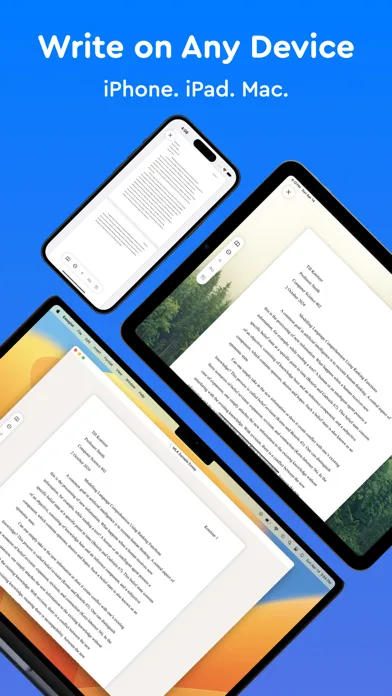 Capturas de pantalla de Essayist: Academic Writing App
