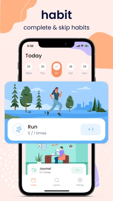 Haptive - Habit Tracker & Goal Screenshots