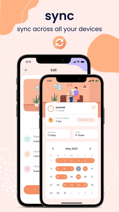 Haptive - Habit Tracker & Goal Screenshots