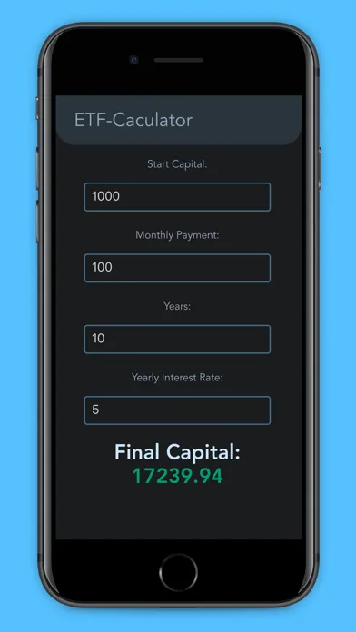 Pro ETF Calculator應用截圖