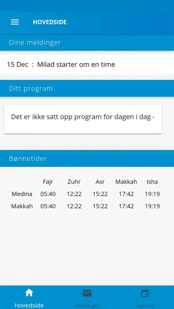 Tangkapan skrin EuropeNor Hajj and Umrah Servi
