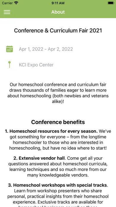 Screenshot di Midwest Parent Educators - MPE