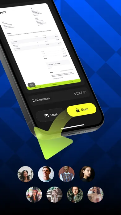 Invoice, Receipt & Bill Maker سکرین شاٹس