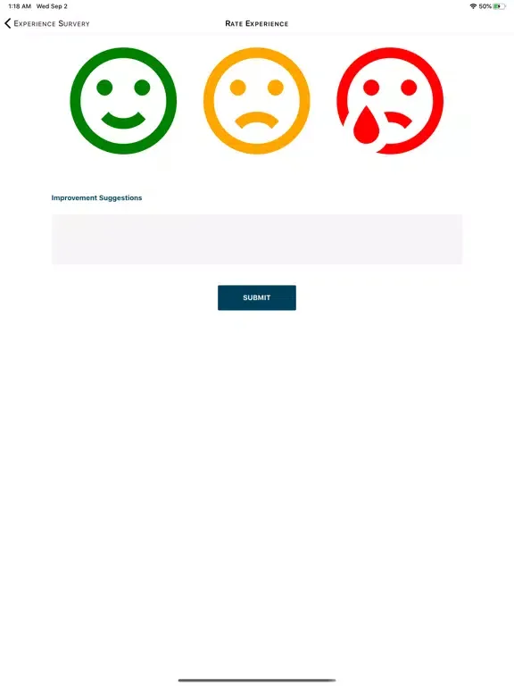 Скриншоты Experience Survey iPad 