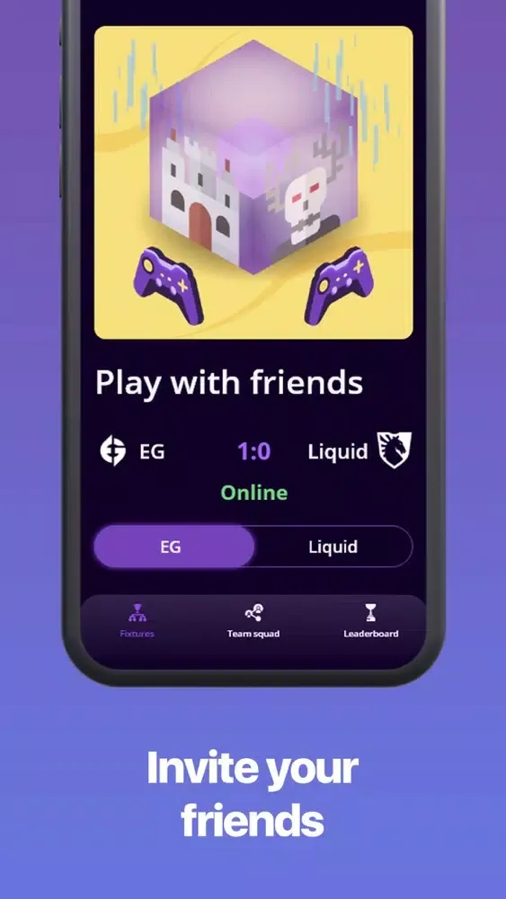 FabFive eSport fantasy Ekran Görüntüleri