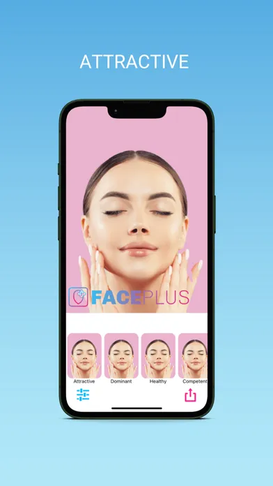 Tangkapan skrin FacePlus AI