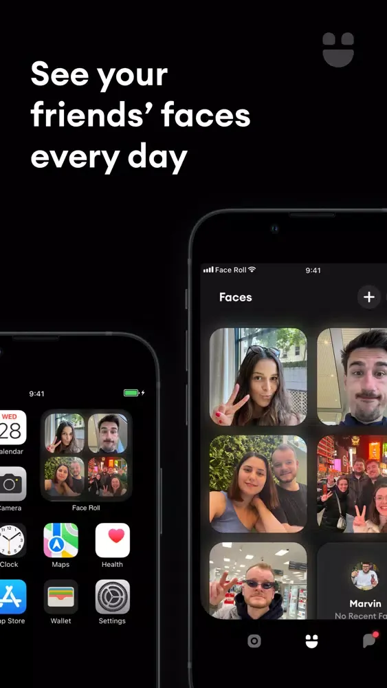 Tangkapan layar Face Roll - See your Friends