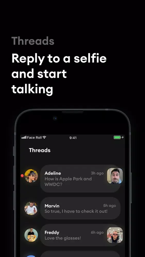 Tangkapan layar Face Roll - See your Friends