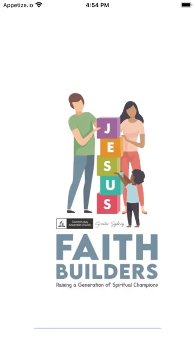 Ảnh chụp màn hình của Faith Builders App