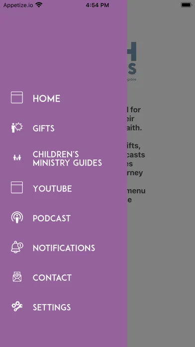 Ảnh chụp màn hình của Faith Builders App