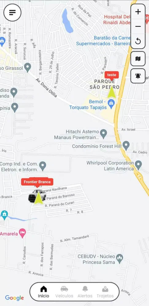 Faro Tecnologia GPS Screenshots