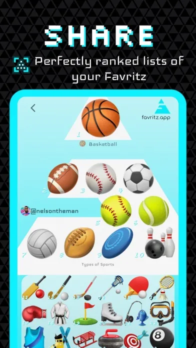 ภาพหน้าจอของ Favritz