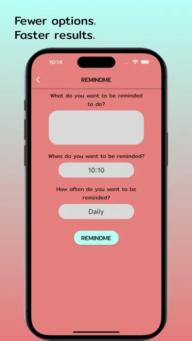 Remindme: Simple Reminder App Screenshots