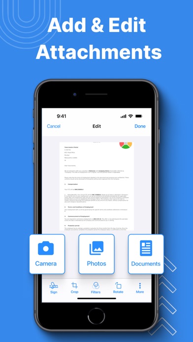 FAX from iPhone ~ Send FAX App Screenshots