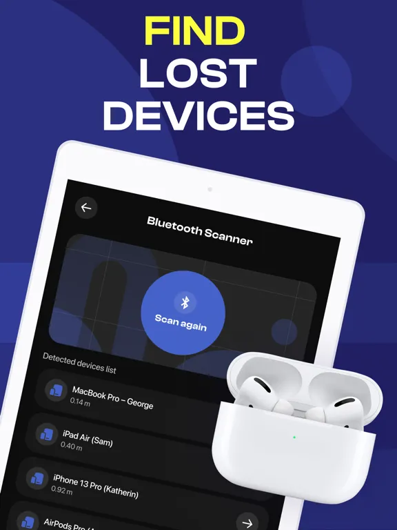 صور Find Lost Device, BLE Finder iPad 