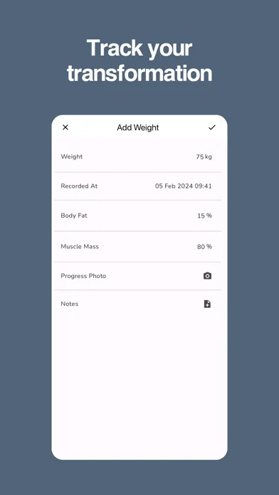 FitAndFitness应用截图