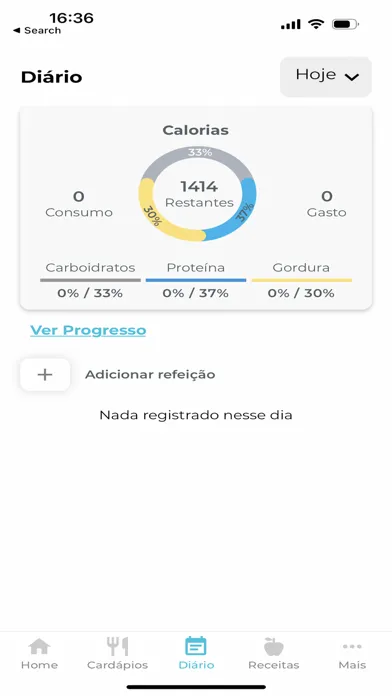 Capturas de pantalla de NutriNoApp
