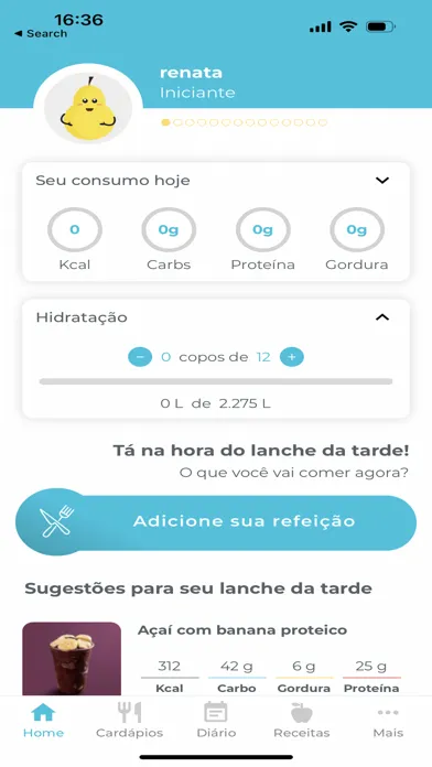 Capturas de pantalla de NutriNoApp