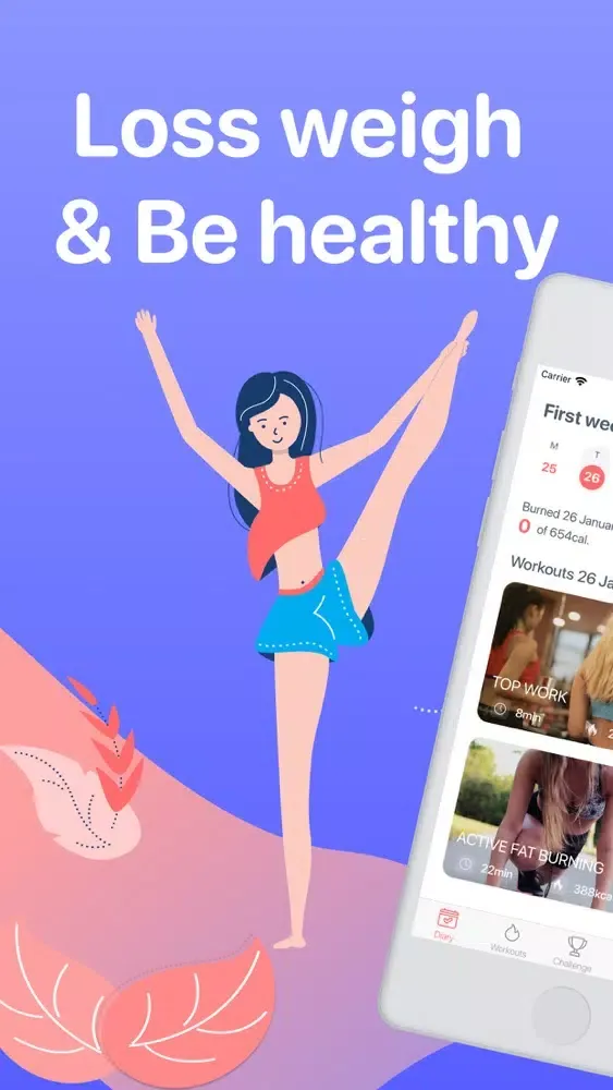 Female fitness・guided workouts应用截图
