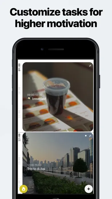 Tangkapan layar Tjime - todo list & calendar