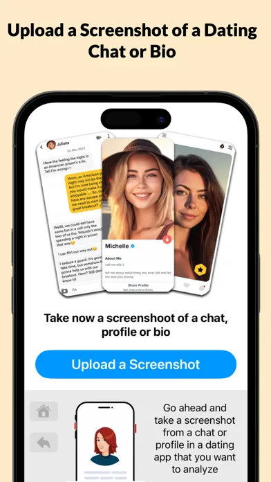 Screenshot di FlirtAI - Get RIZZ & Dates!