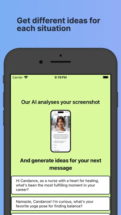 Flirt Smart AI - Chat Ideas سکرین شاٹس