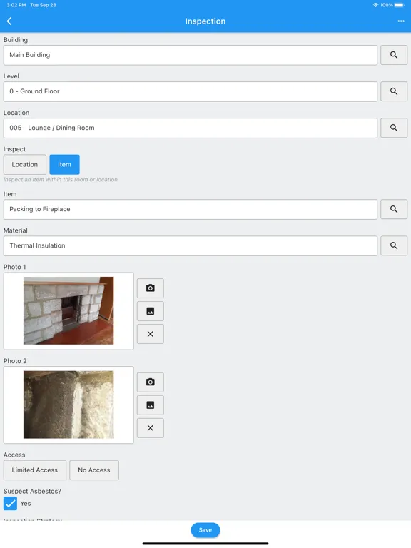 Flow Mobile Surveying iPad  스크린샷
