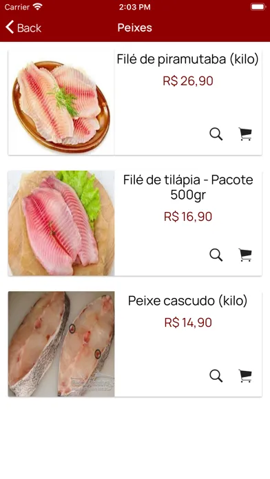 Tangkapan skrin Casa de Carnes Dangão