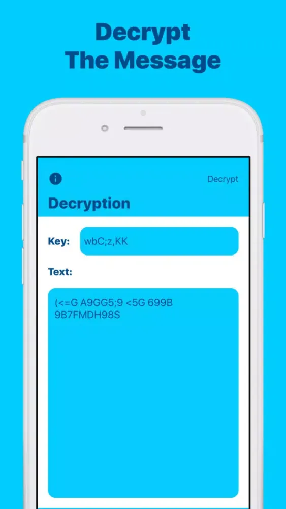 Cipher: Encrypt & Decrypt Text Screenshots