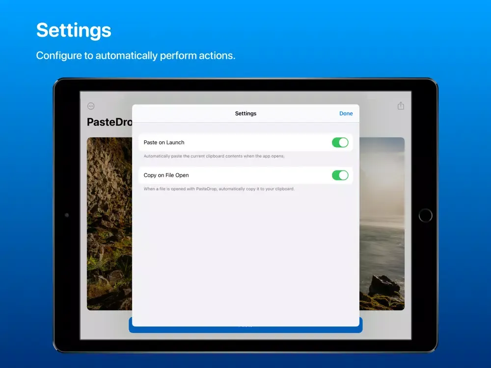 Screenshot di PasteDrop - Share Clipboard iPad 
