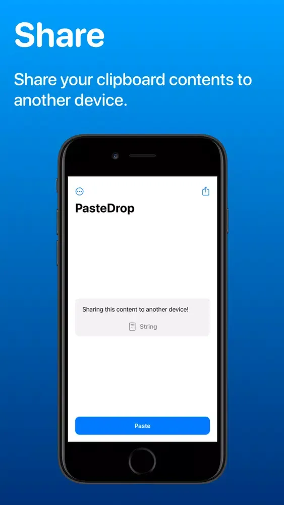 Screenshot di PasteDrop - Share Clipboard