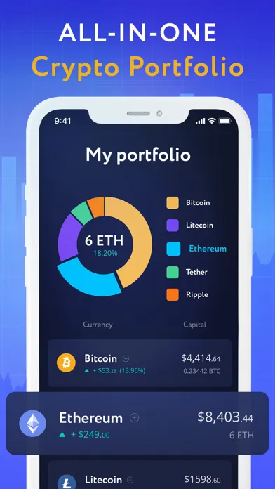 Crypto tracker by CoinTrack স্ক্রিনশট