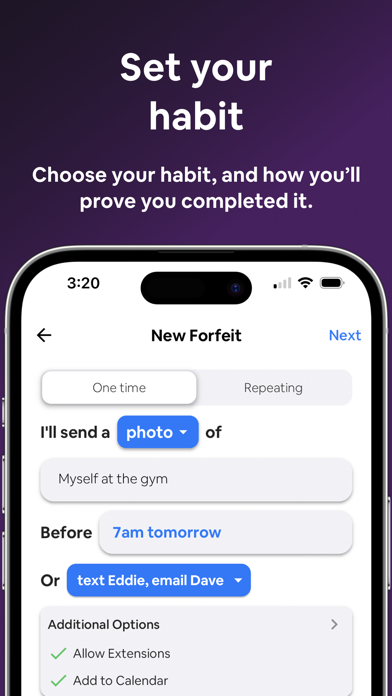 تصاویر Forfeit: Habit Contracts