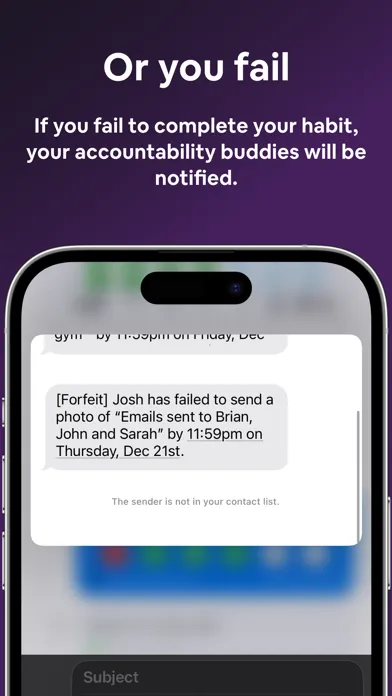 Forfeit: Habit Contracts 스크린샷