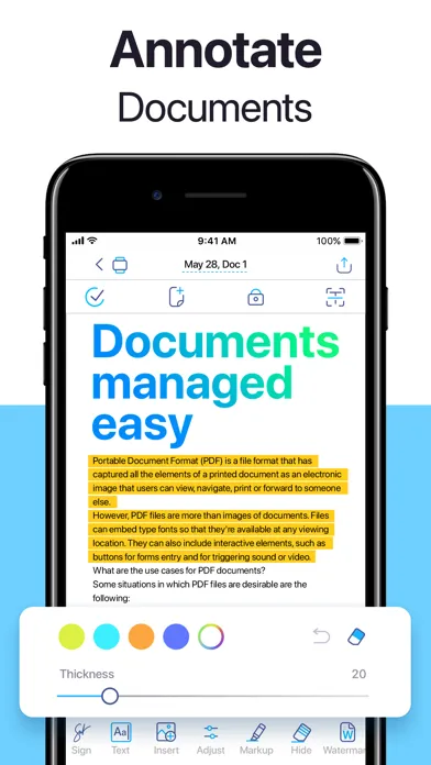 Forma – PDF Document Editor स्क्रीनशॉट