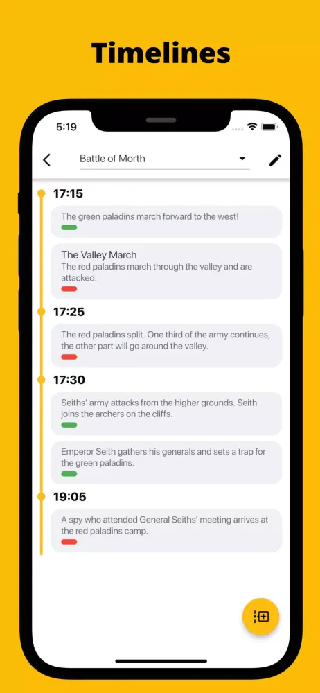 Fortelling Screenshots