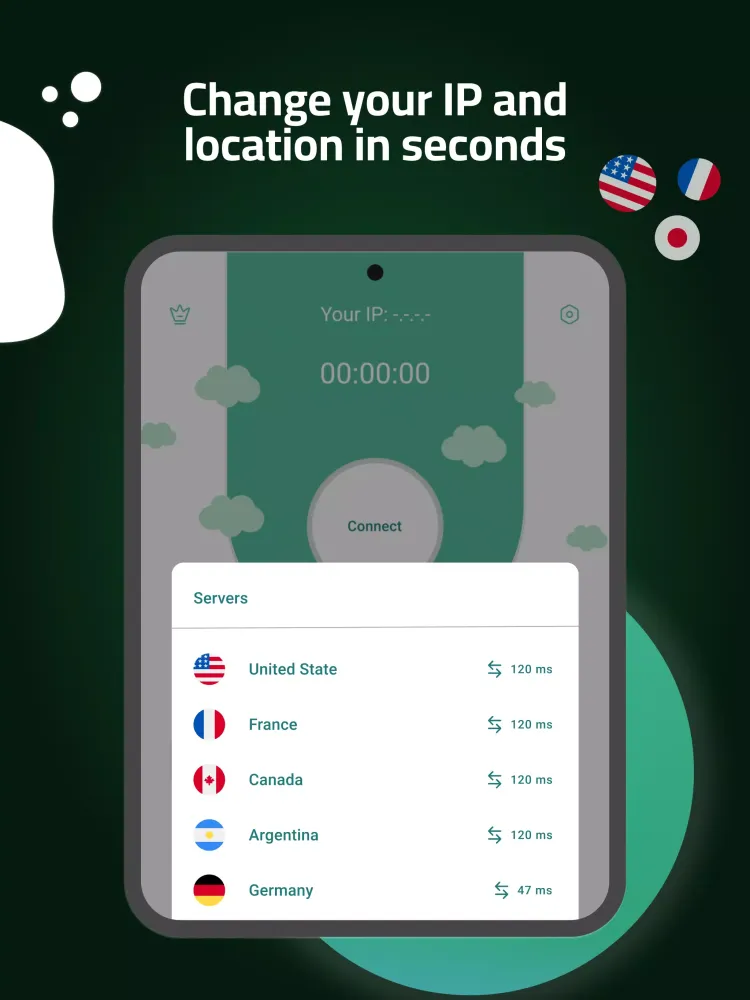 i9VPN - Unlimited Secure Proxy Screenshots