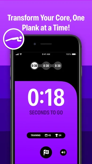 Plank Workout & Fitness App Screenshots